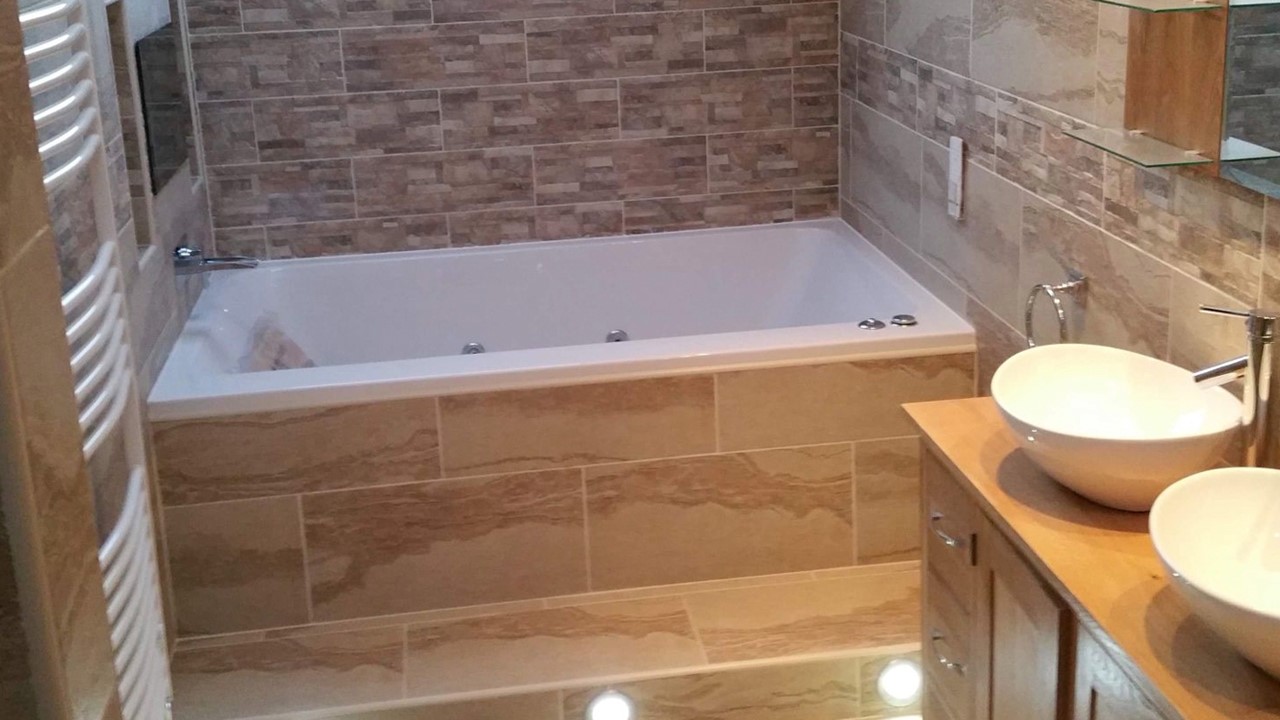 Luxury bathroom renovation completed by Celtic Plumbing & Tiling in Pembrokeshire